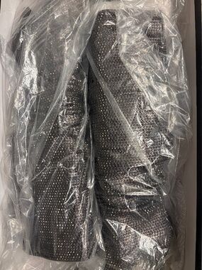 Steve Madden Silver Boots